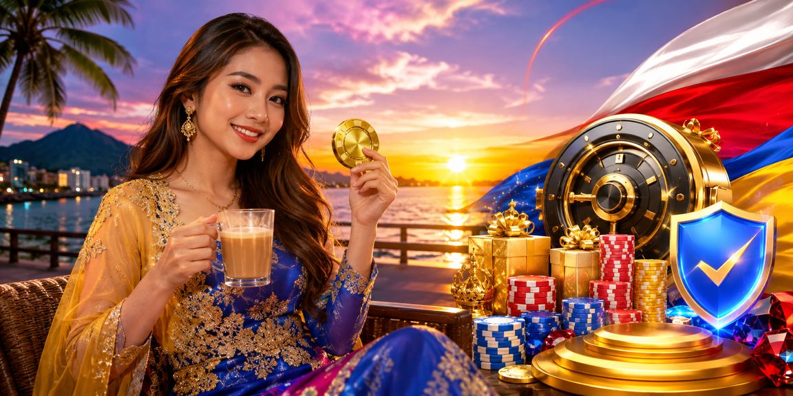 Meja VIP kasino di Kota Kinabalu dengan suasana premium dan eksklusif